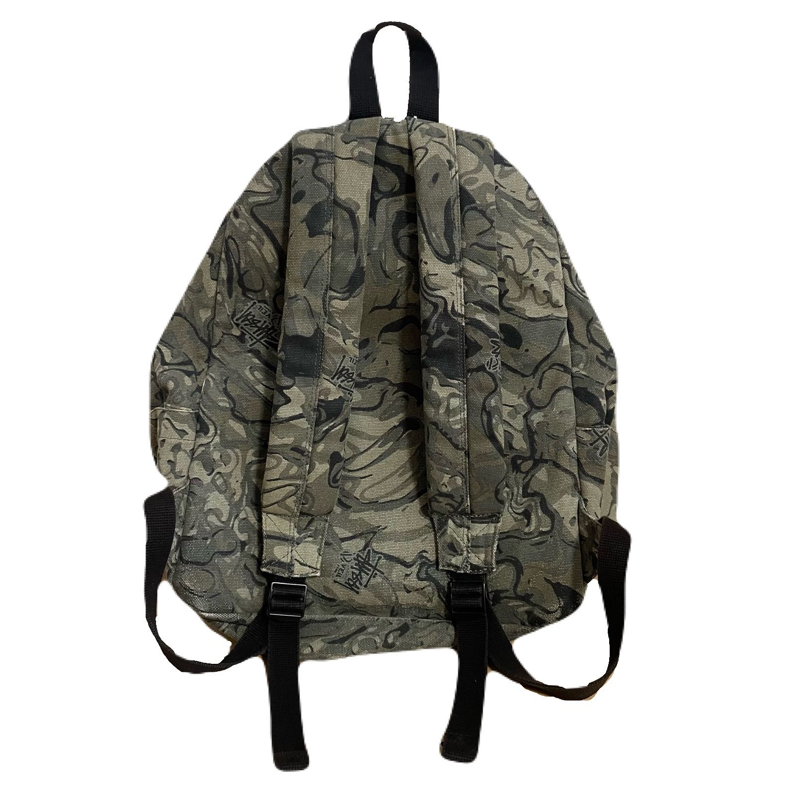 STUSSY CANVAS BACKPACK - メルカリ