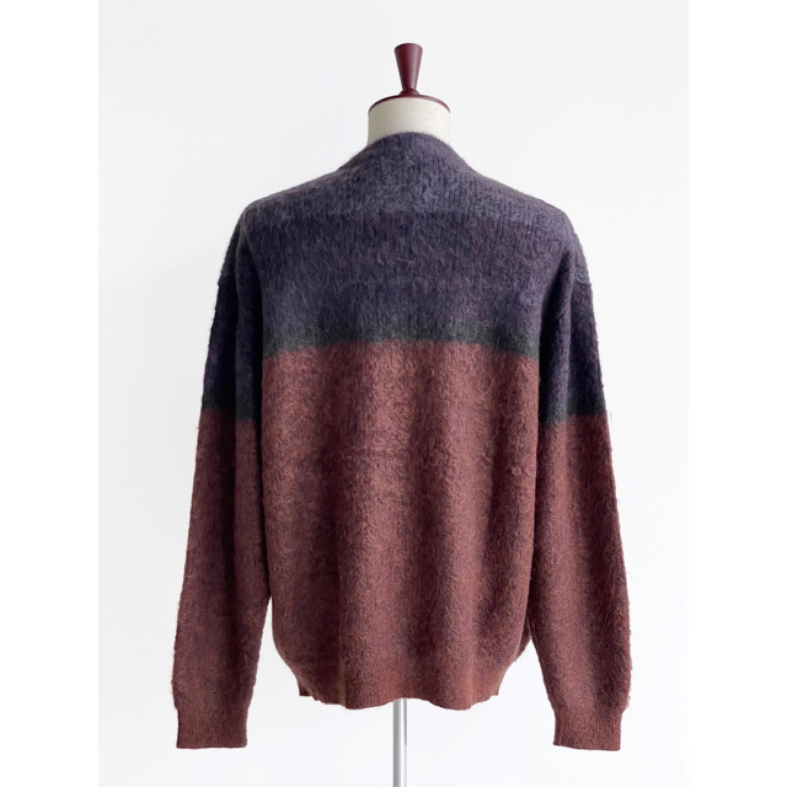 新品】YOKE(ヨーク)STILL BORDER CREWNECK YK22AW0417S BROWN 新品】YOKE(ヨーク)STILL BORDER CREWNECK YK22AW0417S BROWN