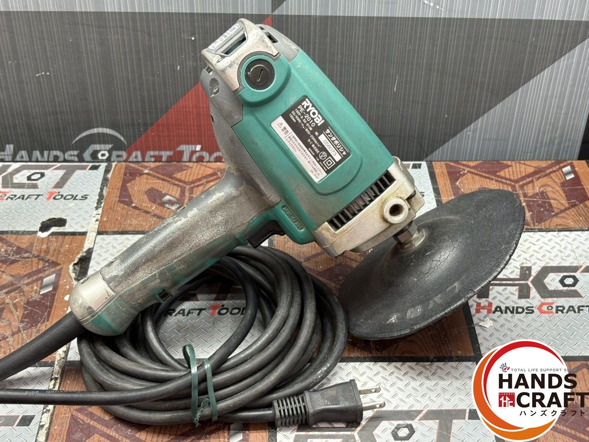 RYOBI サンダポリシャ　PE-2010 リョービ RYOBI ポリッシャー PE-2010 電子シングルアクション
