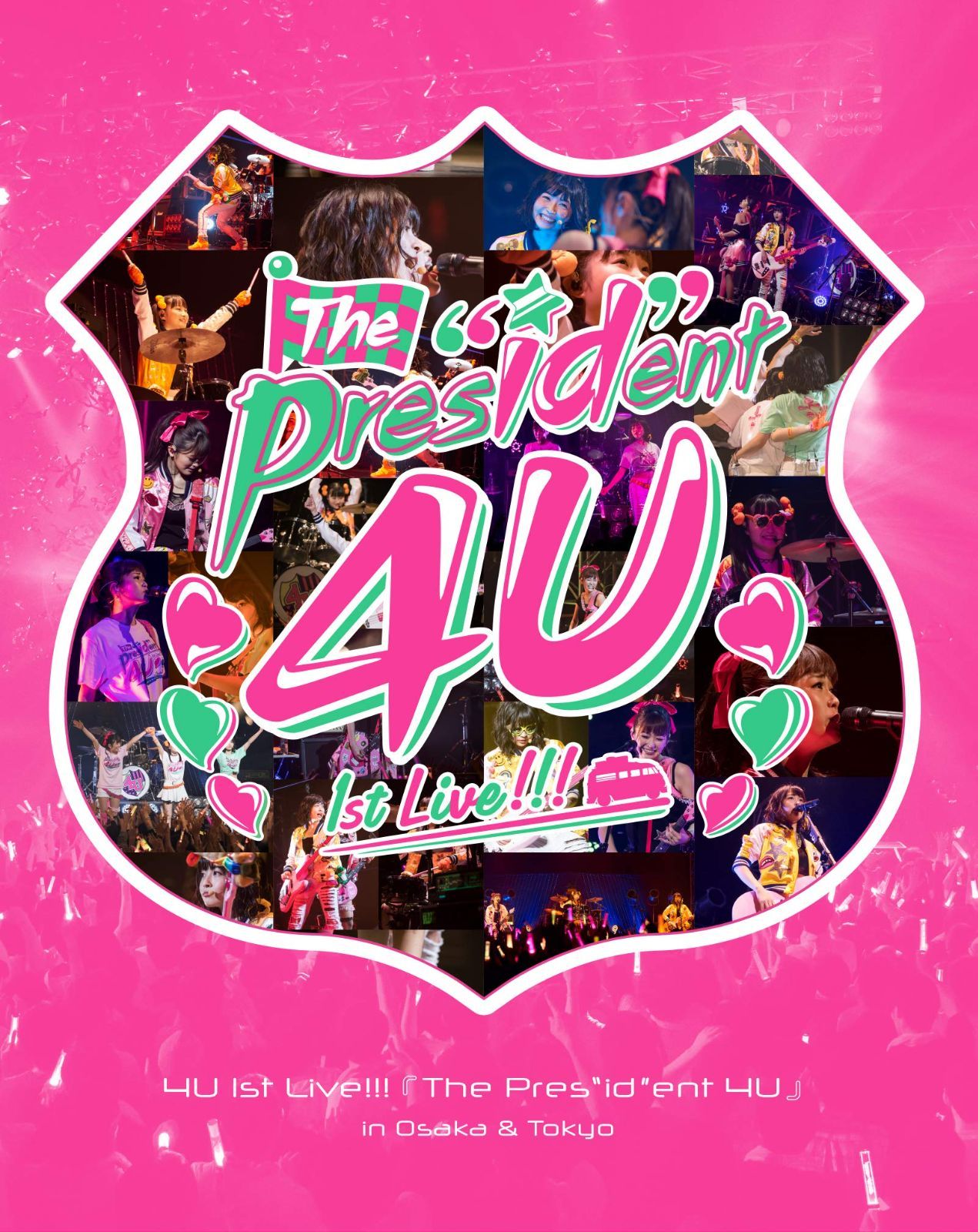 4U 1st Live!!!「The Pres＂id＂ent 4U」in Osaka u0026 Tokyo【初回盤】 []