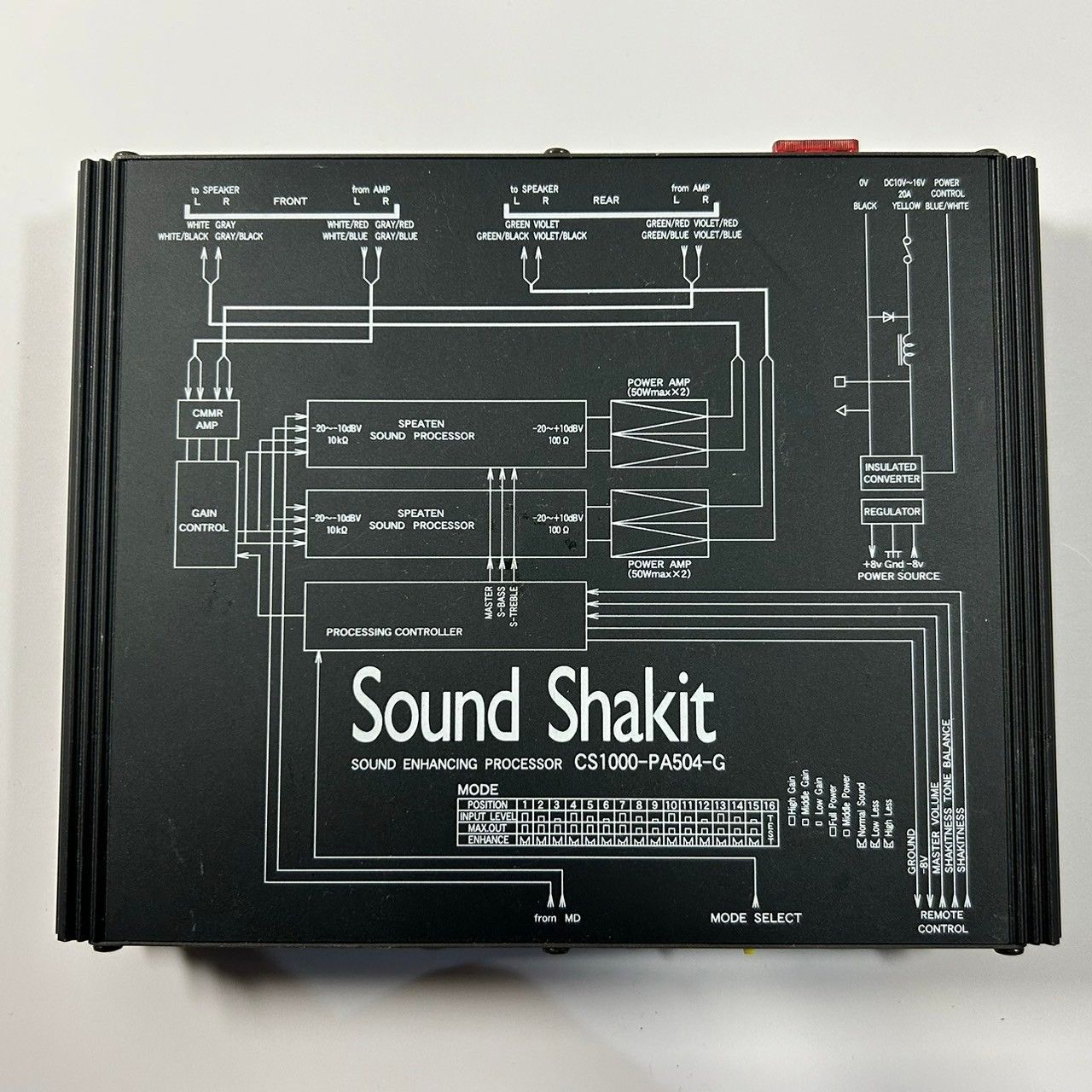 SoundShakit サウンドシャキット CS-1000RC-G SOUND SHAKIT サウンドシャキットCS1000-PA504-G - メルカリ