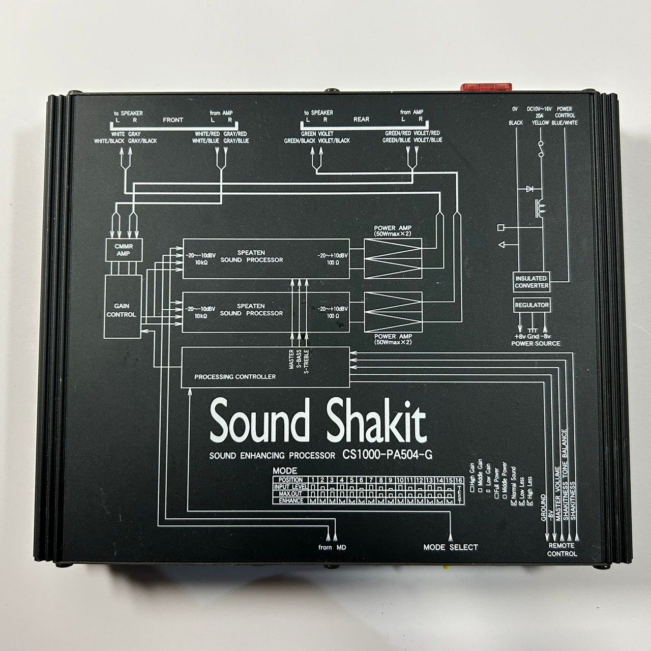 サウンドシャキット Sound Shakit CS1000-PA504-G 動作未確認 (管理番号：EGE3636) - メルカリ