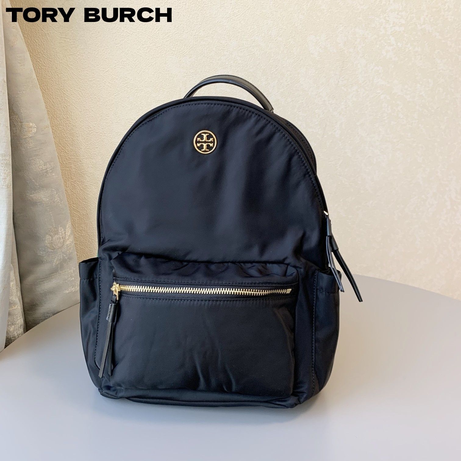 セール中】トリーバーチ TORY BURCH NYLON リュックサック BACKPACK バッグパック ブラック - メルカリ