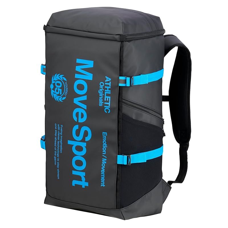 ♥品 ムーブスポーツ デサント バックパック リュックサック 40L 通学 部活 ビジネス PCポケット 抗菌消臭 再起反射 BKBL ST5SBPZ2UB 0