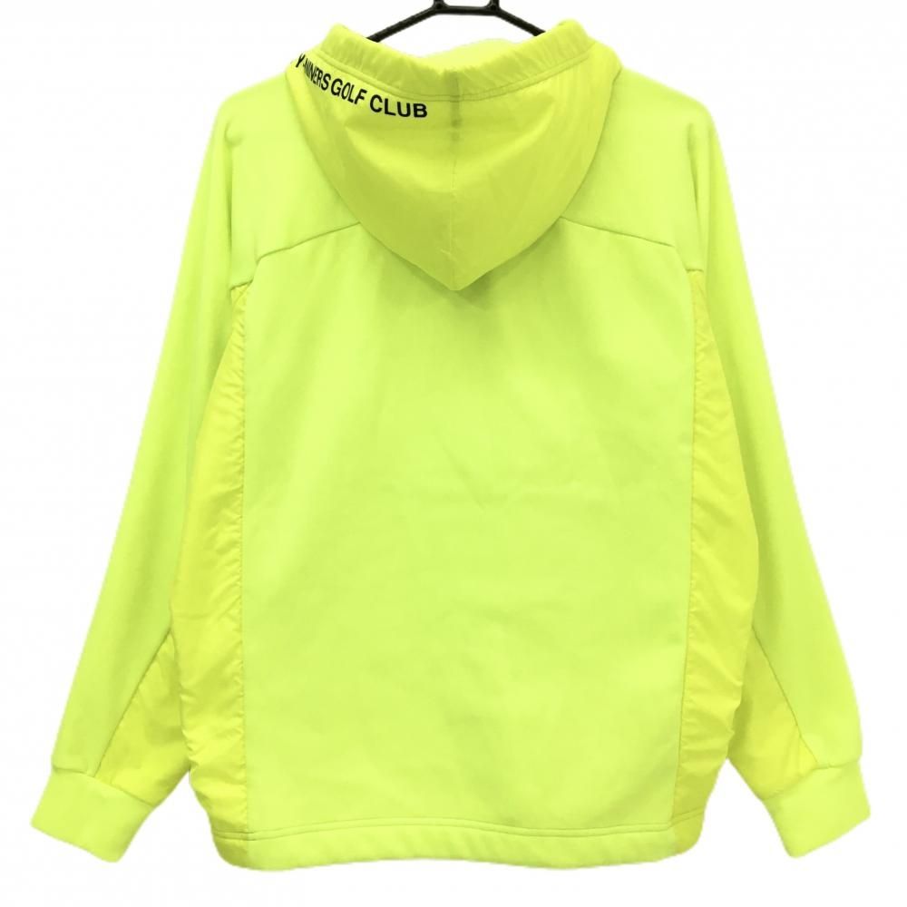 TFW49 パーカー 蛍光イエロー フリース ブルゾン メンズ M ゴルフウェア TFW49
