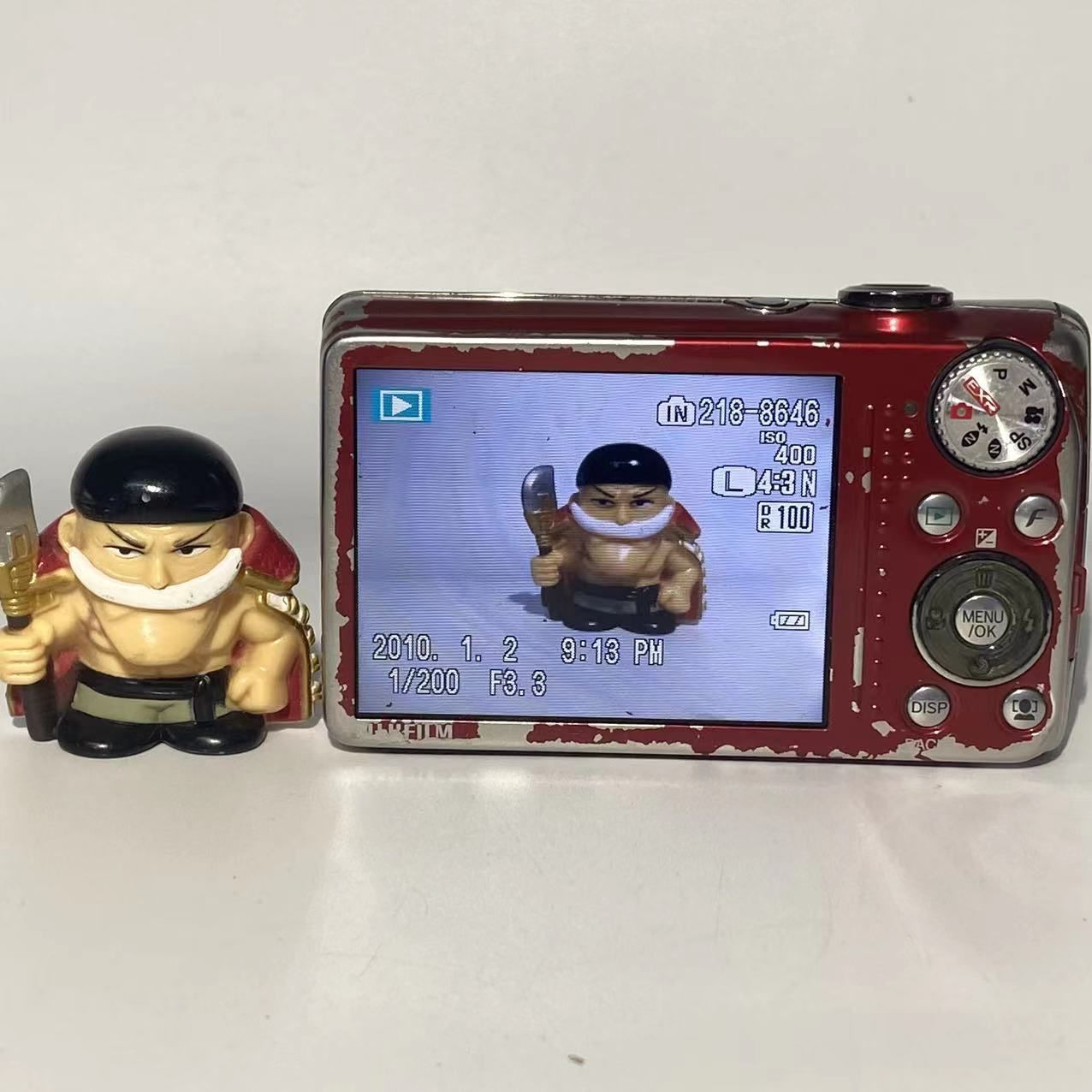 FUJI FILM FinePix F FINEPIX F80EXR RED【動作確認済 訳あり FUJI FILM FinePix F FINEPIX F80EXR RED【動作確認済 訳あり