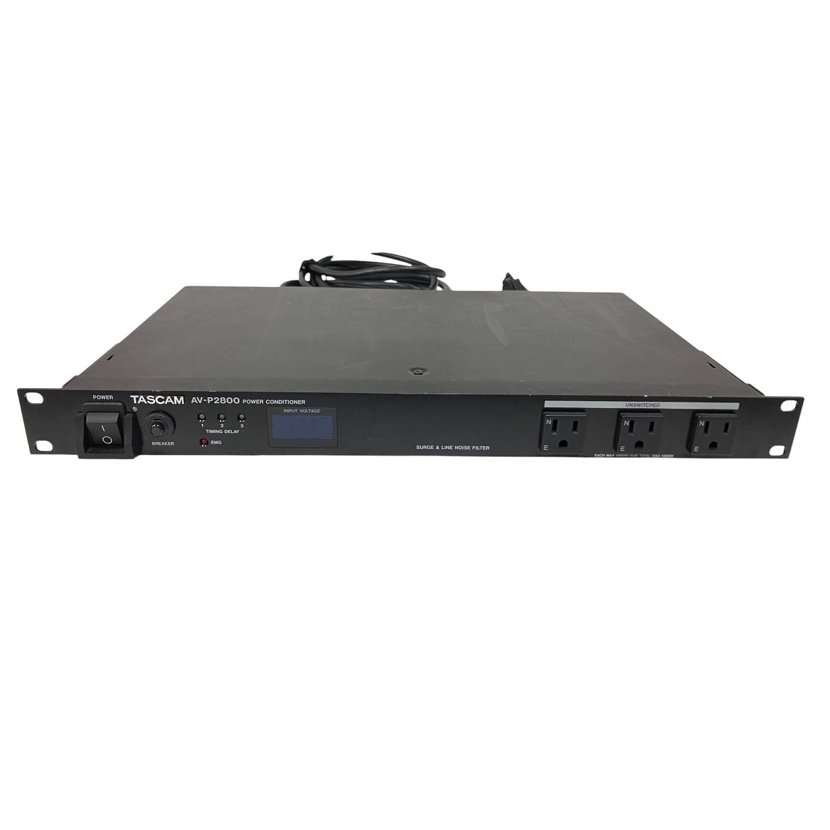 TASCAM AV-P2800 パワーディストリビューター 音響機材 O10449647