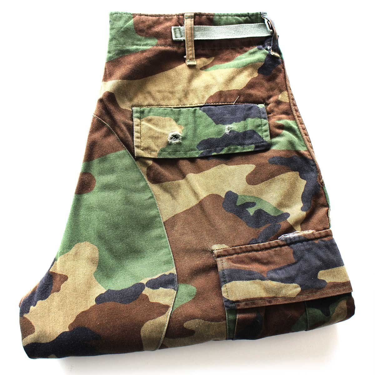 90s 米軍 U.S.ARMY ウッドランドカモ BDU カーゴパンツ