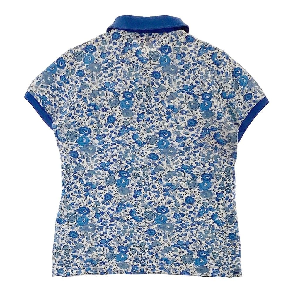 サイズ：S BEAMS GOLF ビームスゴルフ 半袖ポロシャツ 花 総柄