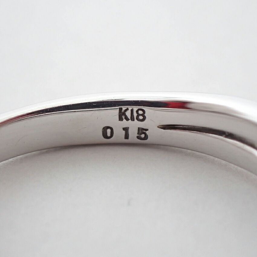 ヴァンドーム K18WG ダイヤモンド リング /9号/g502-45 - メルカリ 