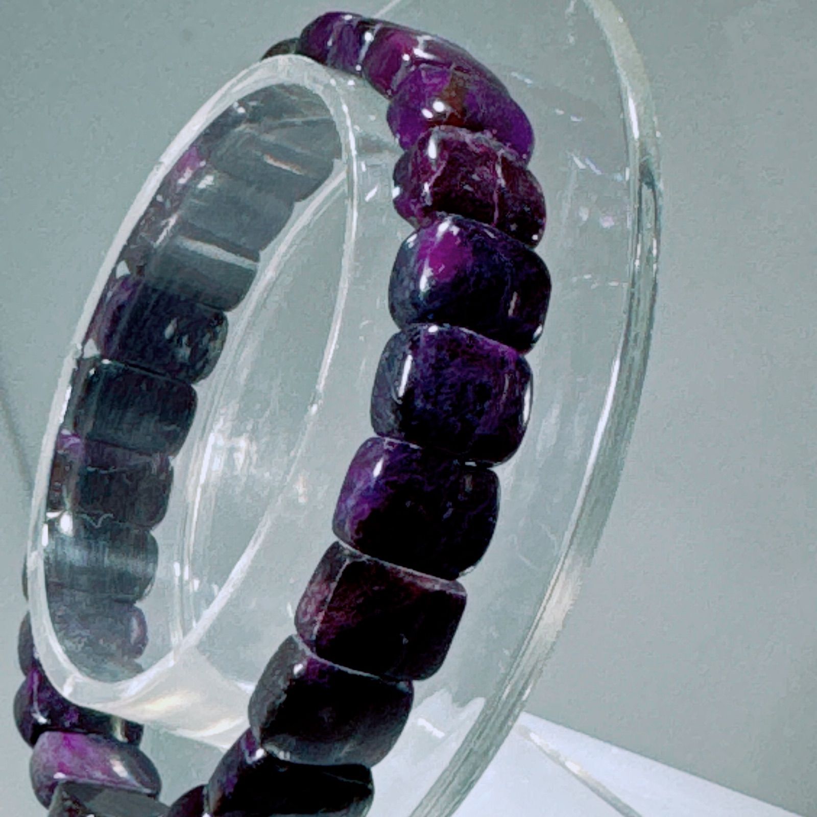 スギライトブレスレット 杉石ブレスレットNO25-1827