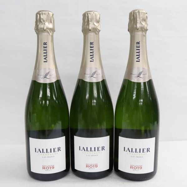 3本セット】LALLIER（ラリエ）R.019 ブリュット 12.5％ 750ml