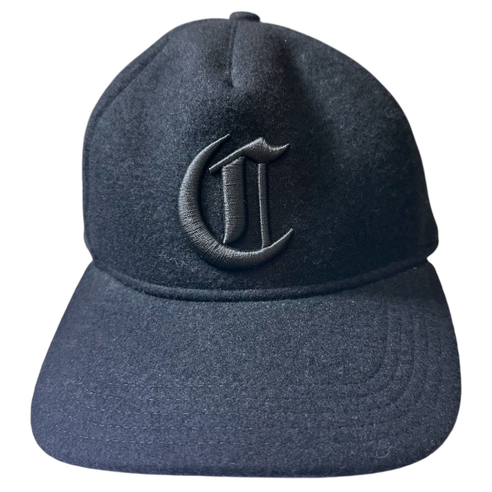 74 COOTIE PRODUCTIONS クーティープロダクションズ 2025AW Wool Melton 5 Panel Cap ブラック 黒 Black ウールキャップ