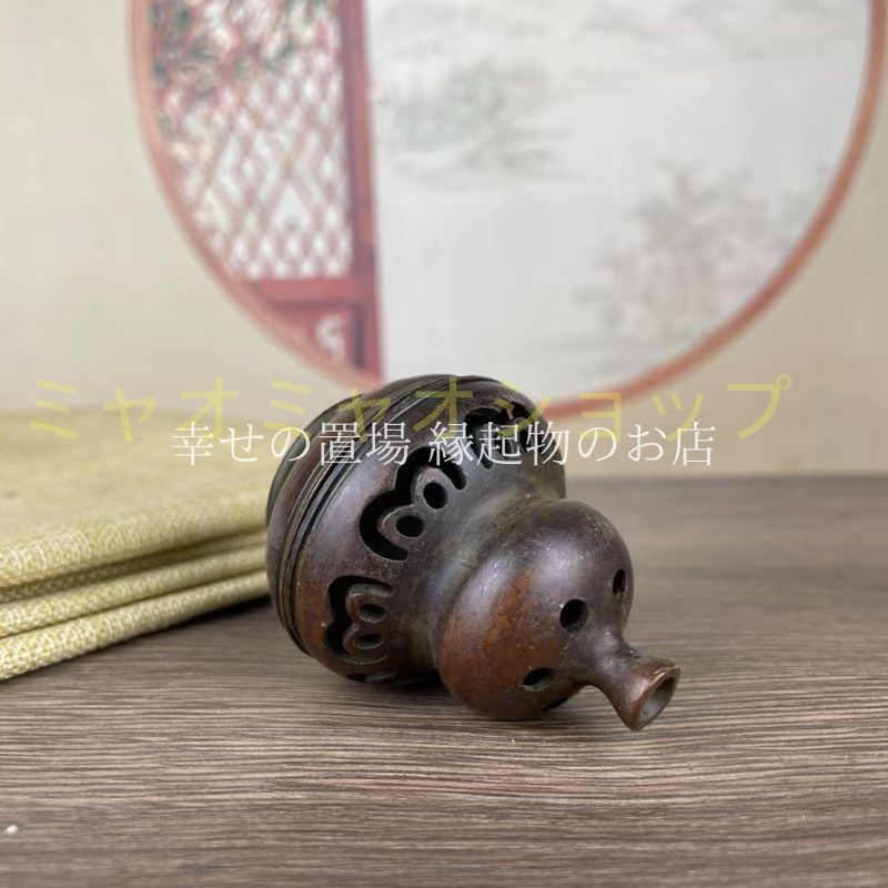 香道具   茶道具   ひょうたん香炉  美術品 置物 香道具 茶道具 ひょうたん香炉 美術品 置物