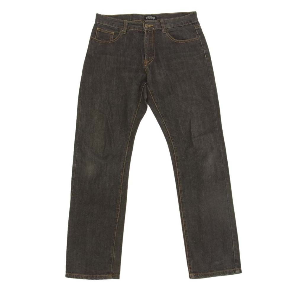 STUSSYハーフパンツ ROUGH&RUGGED DENIM 名駅チャプト限定 コラボ】☆STUSSY☆ハーフデニムパンツ☆ペイントロゴ 34 L-XL