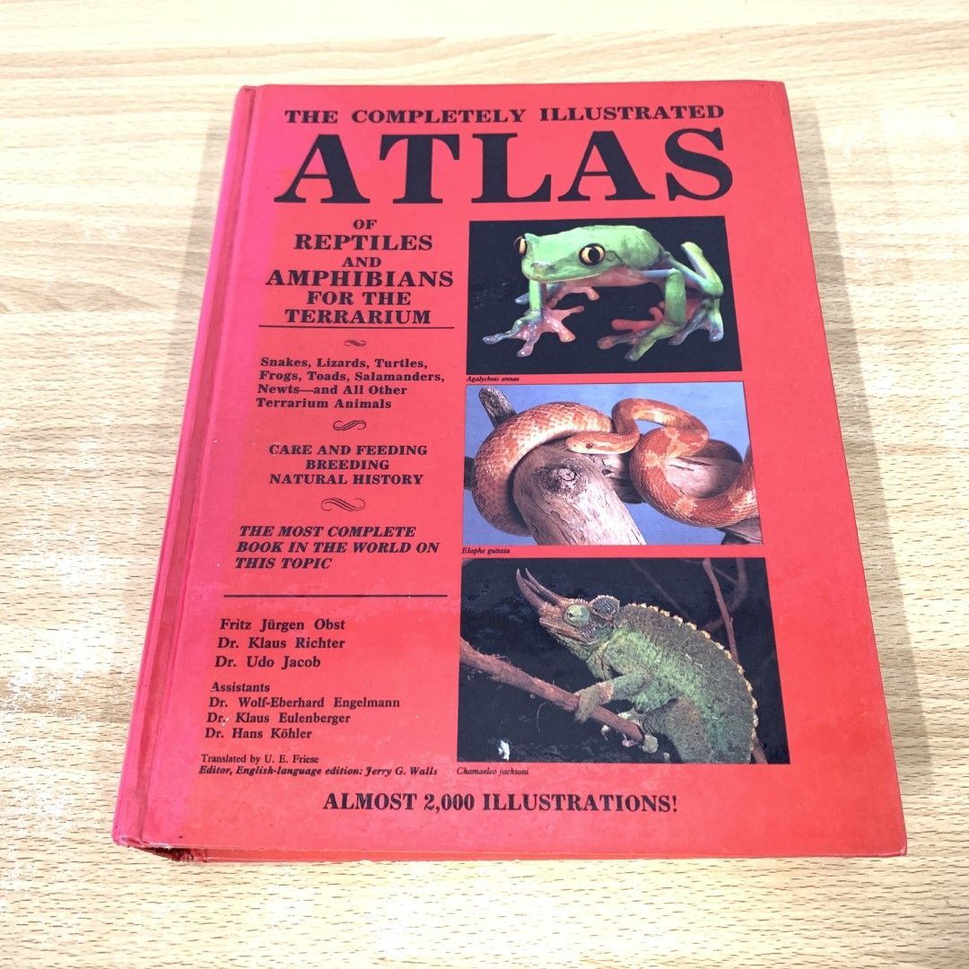 △01)【同梱不可】The Completely Illustrated Atlas/テラリウムのための爬虫類・両生類完全図鑑/洋書/A - メルカリ