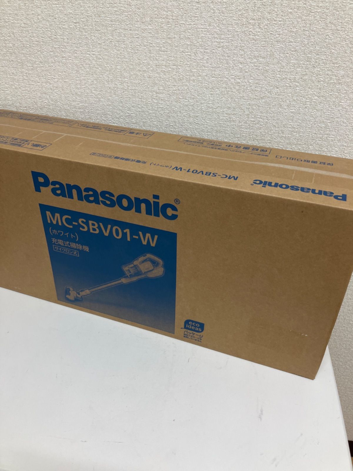 未開封】Panasonic 充電式掃除機 MC-SBV01-W ホワイト - メルカリ