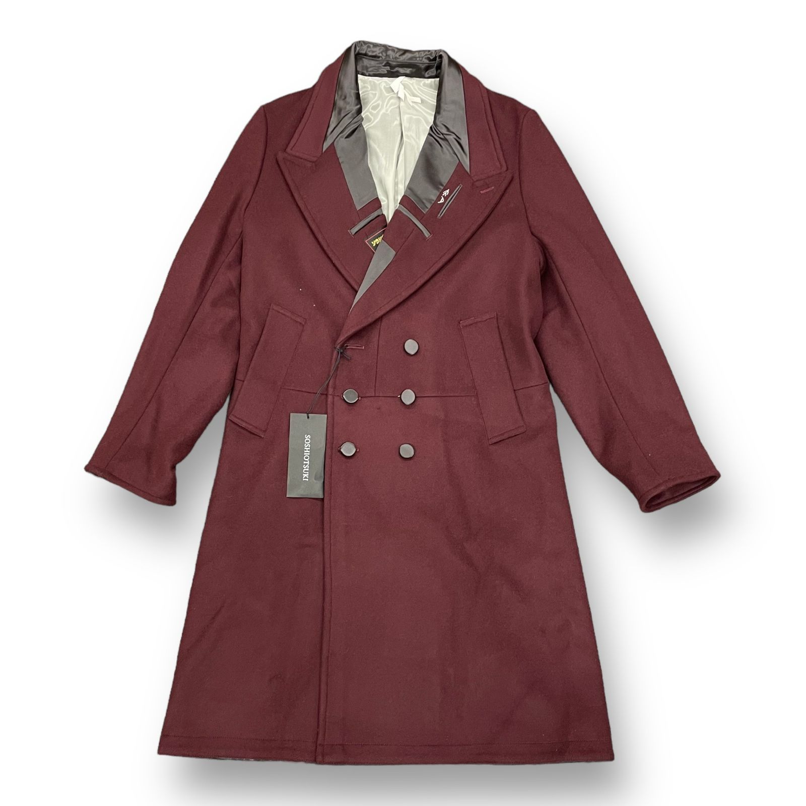定価143000円 新品 SOSHIOTSUKI 22AW Inside Lapel Frock Coat