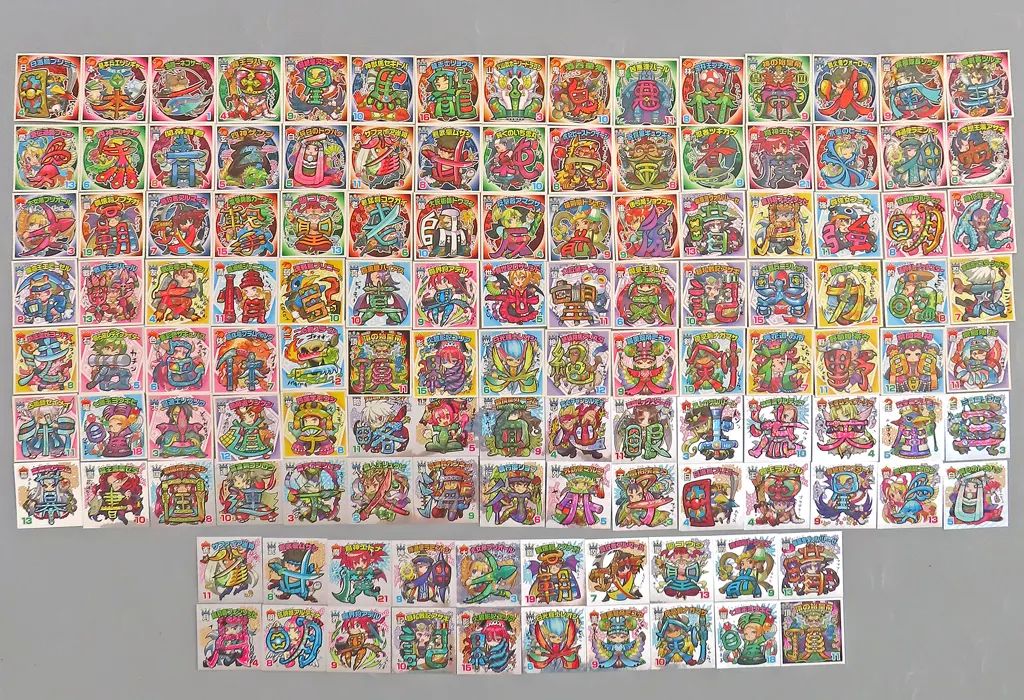 61◇コンプ◇ビックリマン　34弾　全33種コンプリート　送料94円～　 全３３種ビックリマン３４弾コンプリート