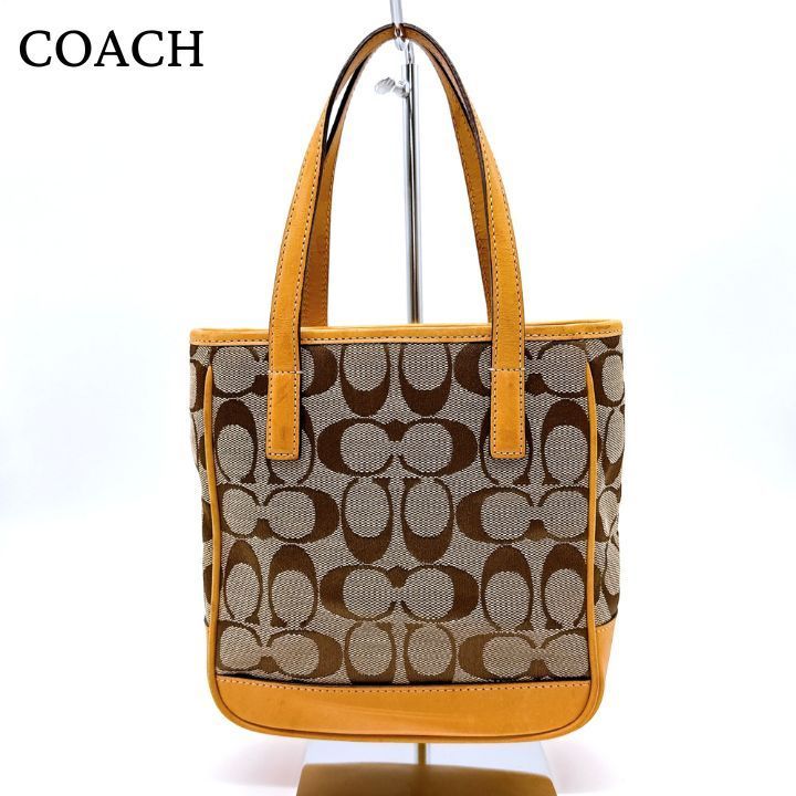 COACH コーチ 6087 シグネチャー キャンバス×レザー