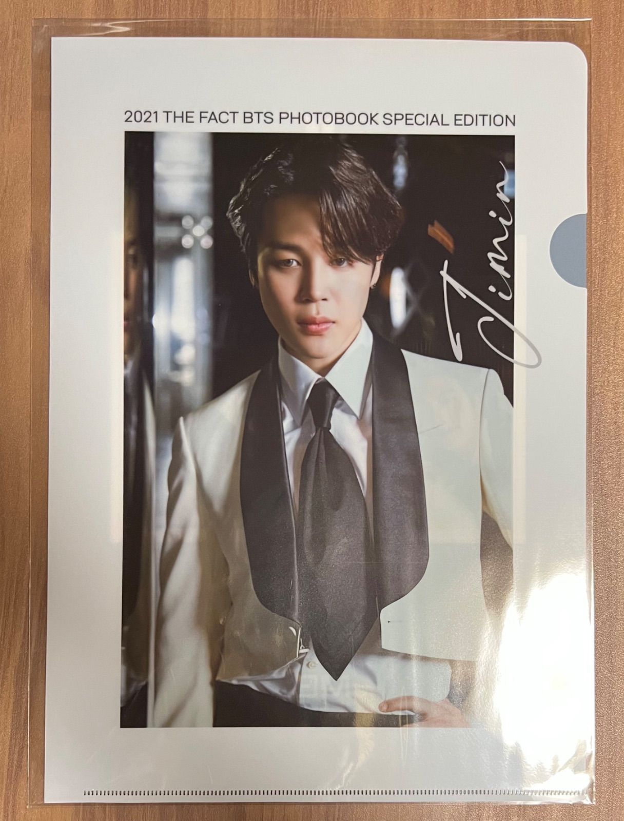 2021 THE FACT BTS PHOTOBOOK クリアファイル テテ