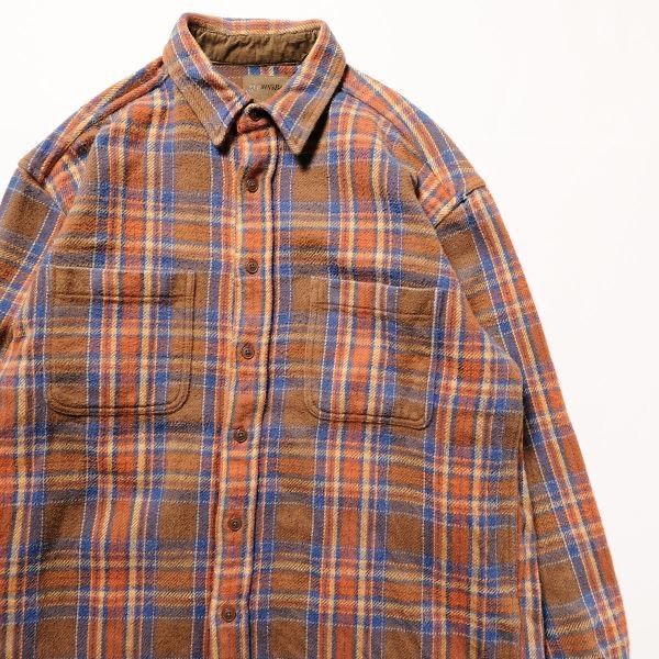 好配色 セントジョンズベイST JOHNS BAY フランネルシャツ 90s 90's St