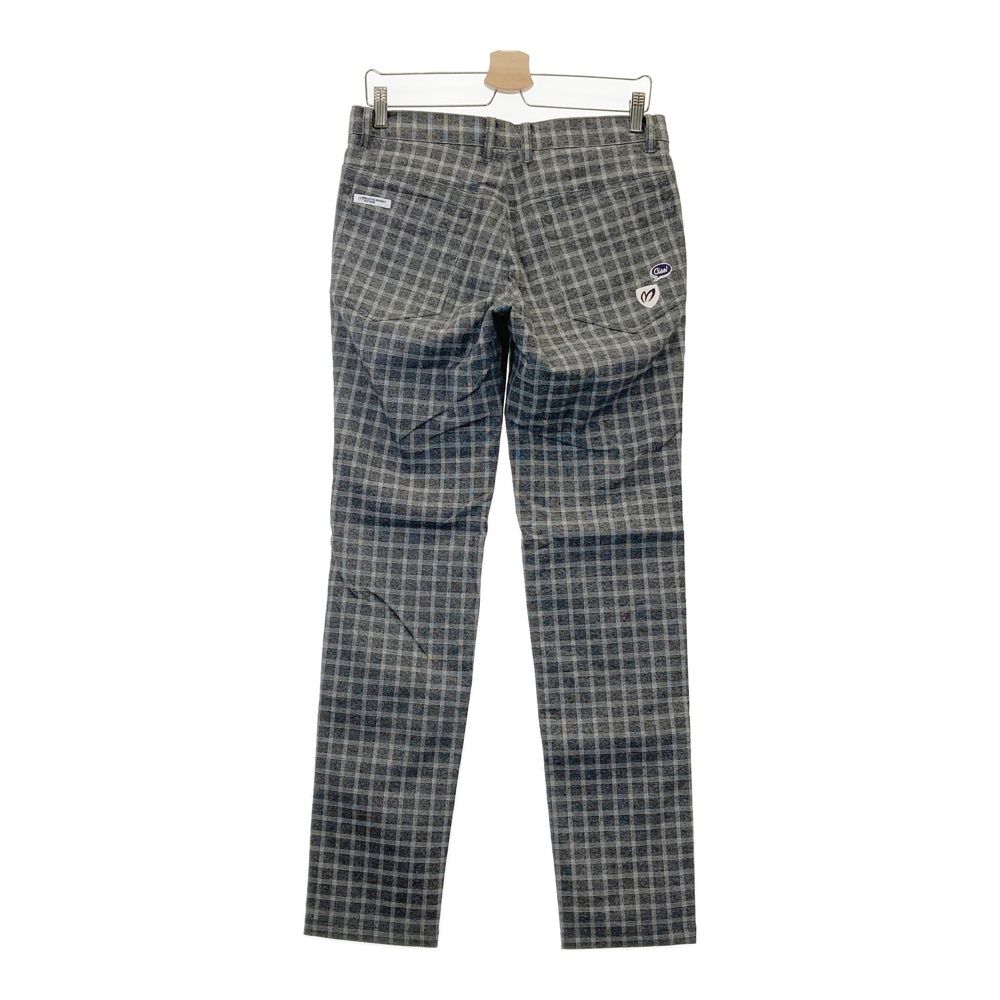 サイズ 3 MASTER BUNNY EDITION マスターバニーエディション 蓄熱 ストレッチパンツ チェック柄 グレー系 240101523814 ゴルフウェア メンズ ストスト