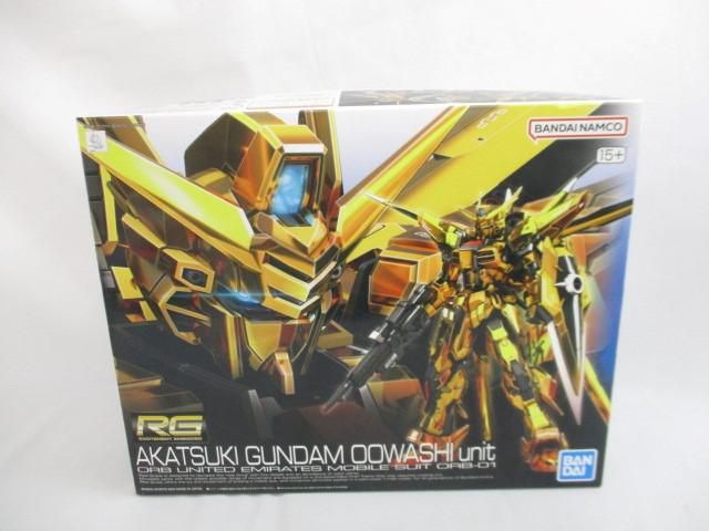 未組立 プラモデル RG 1|144 機動戦士ガンダムSEED DESTINY アカツキガンダム オオワシ装備