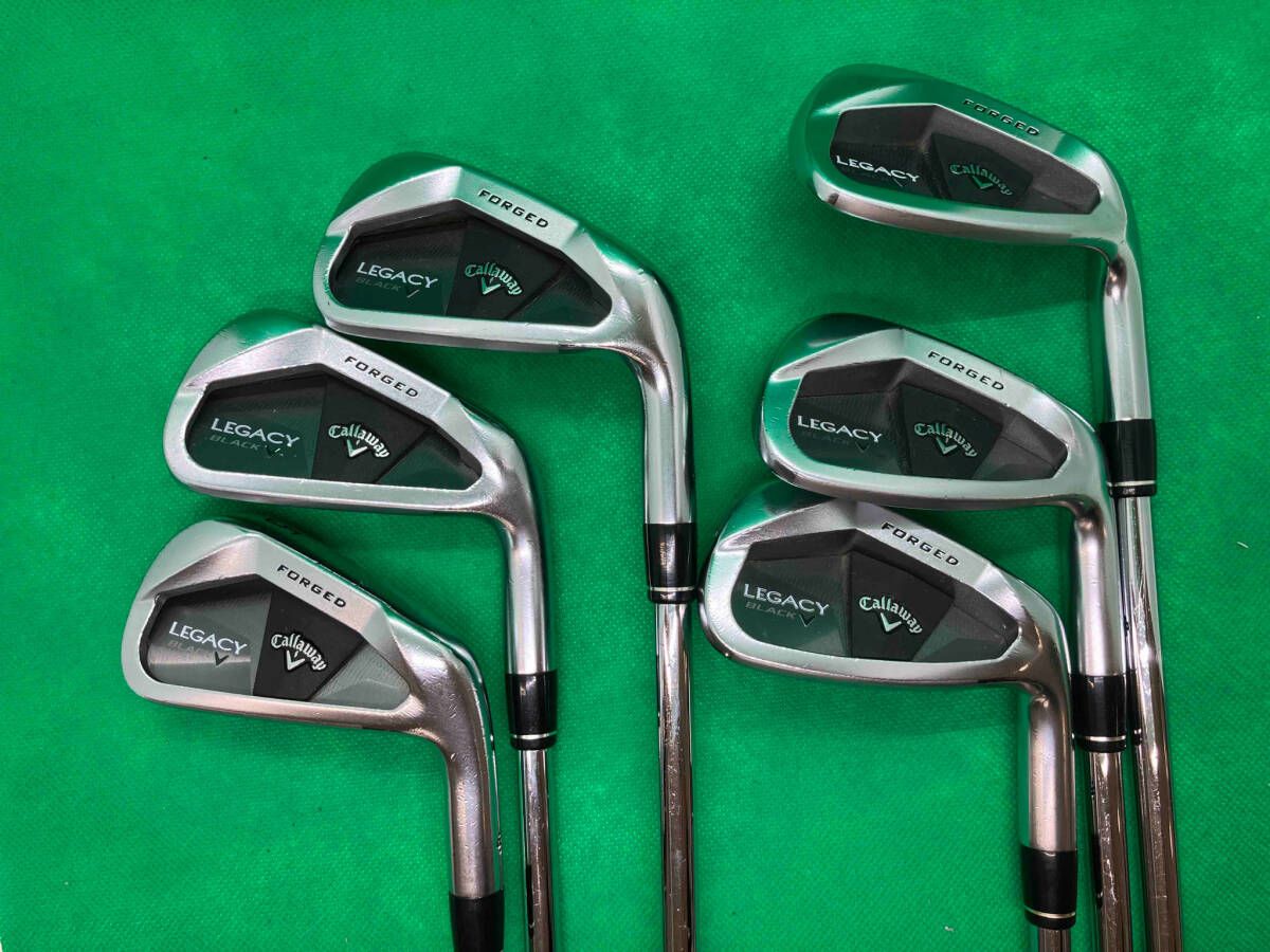 Callaway キャロウェイ LEGACY BLACK レガシー ブラック アイアンセット 6本セット - メルカリ