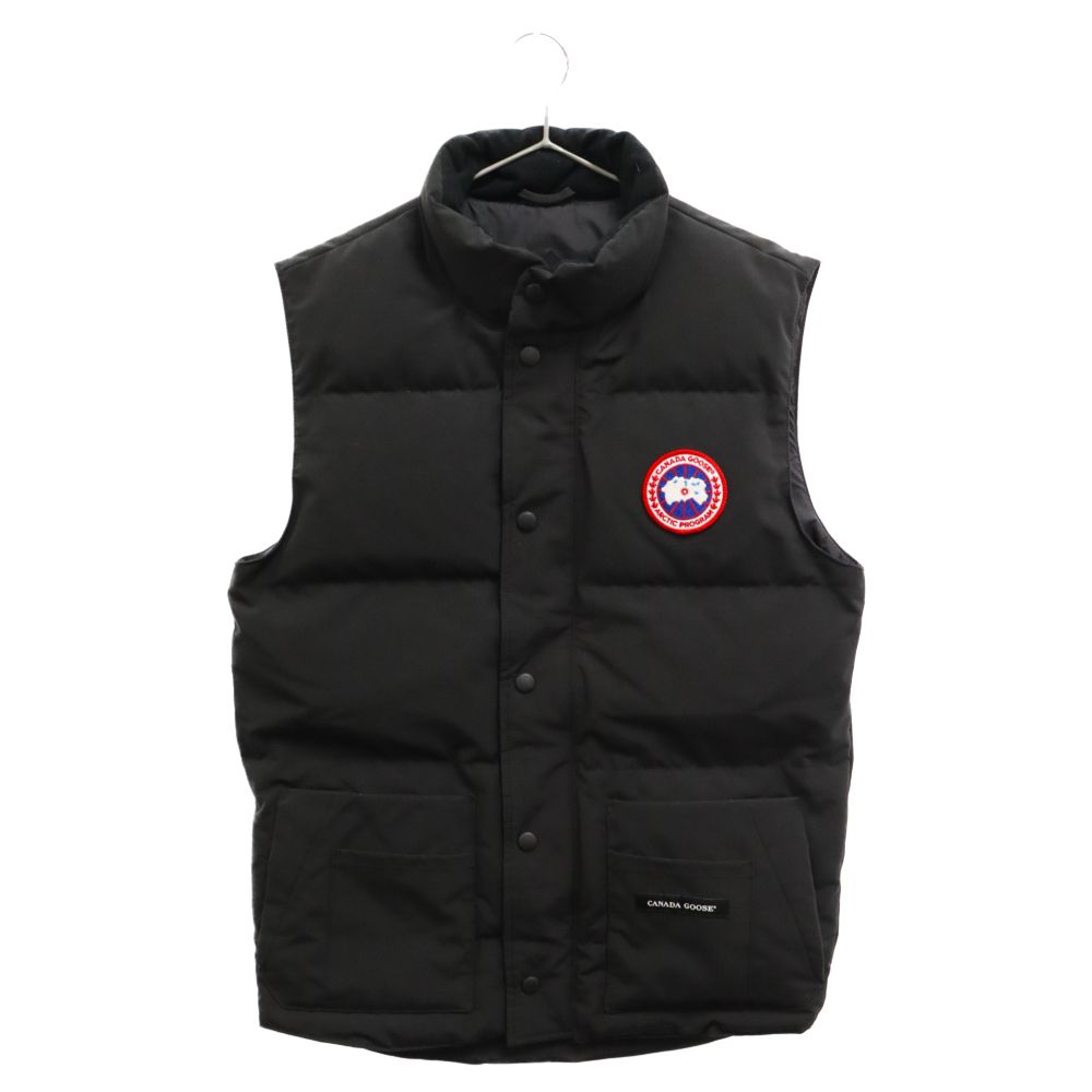 CANADA GOOSE (カナダグース) Freestyle Crew Vest フリースタイルクルーベスト ダウンベスト ブラック 4154M