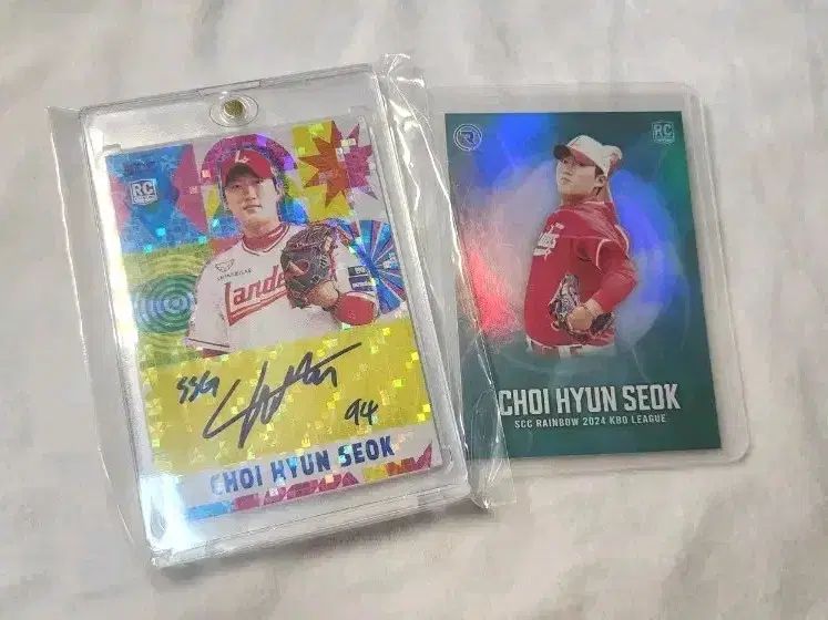 2024 SCC KBO レインボー SSG チェ・ヒョンソク オンオート/グリーン