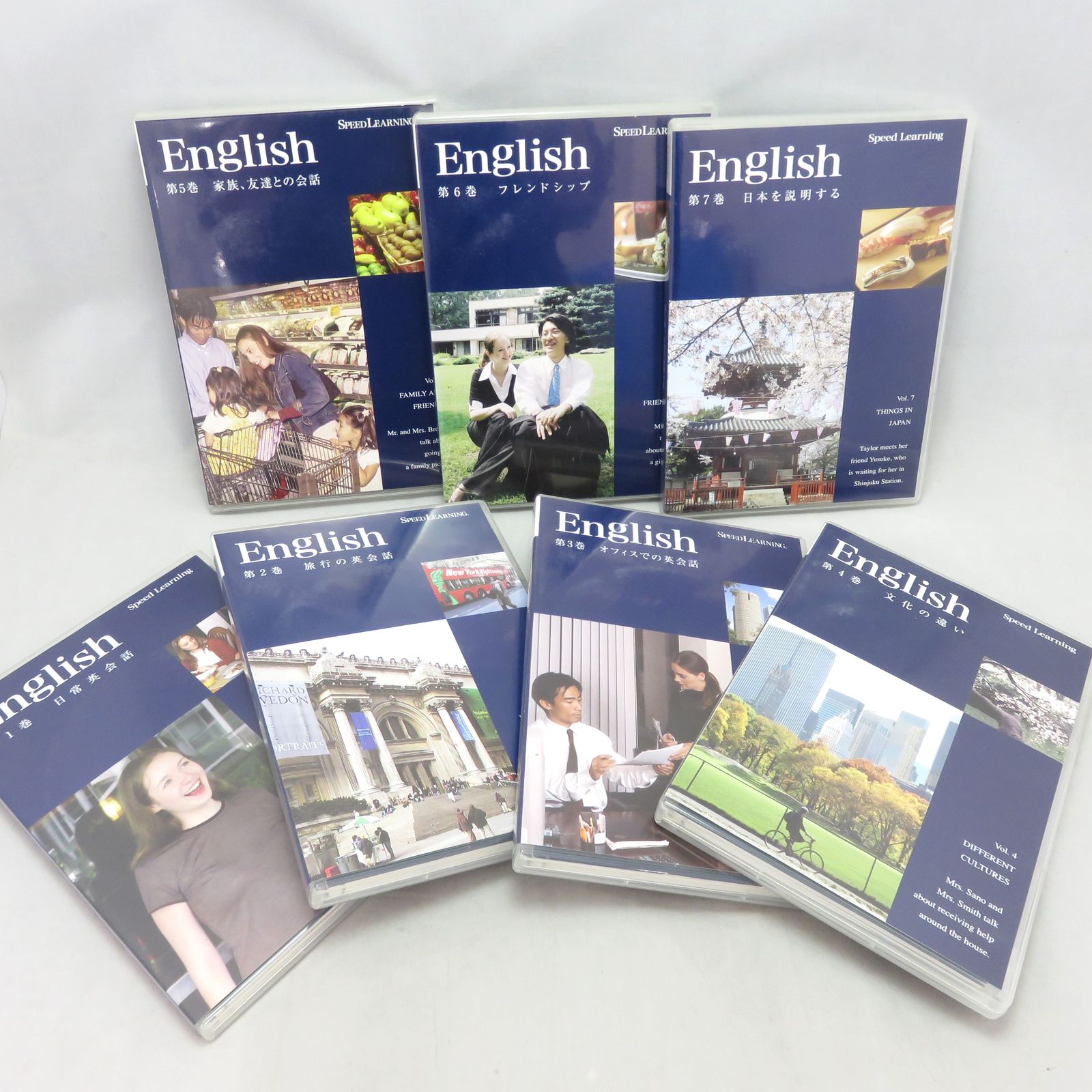 スピードラーニング1巻〜24巻ほぼ未使用です！ スピードラーニング 英語 初級編 1巻〜16巻 全16巻 CD 32枚セット 全巻