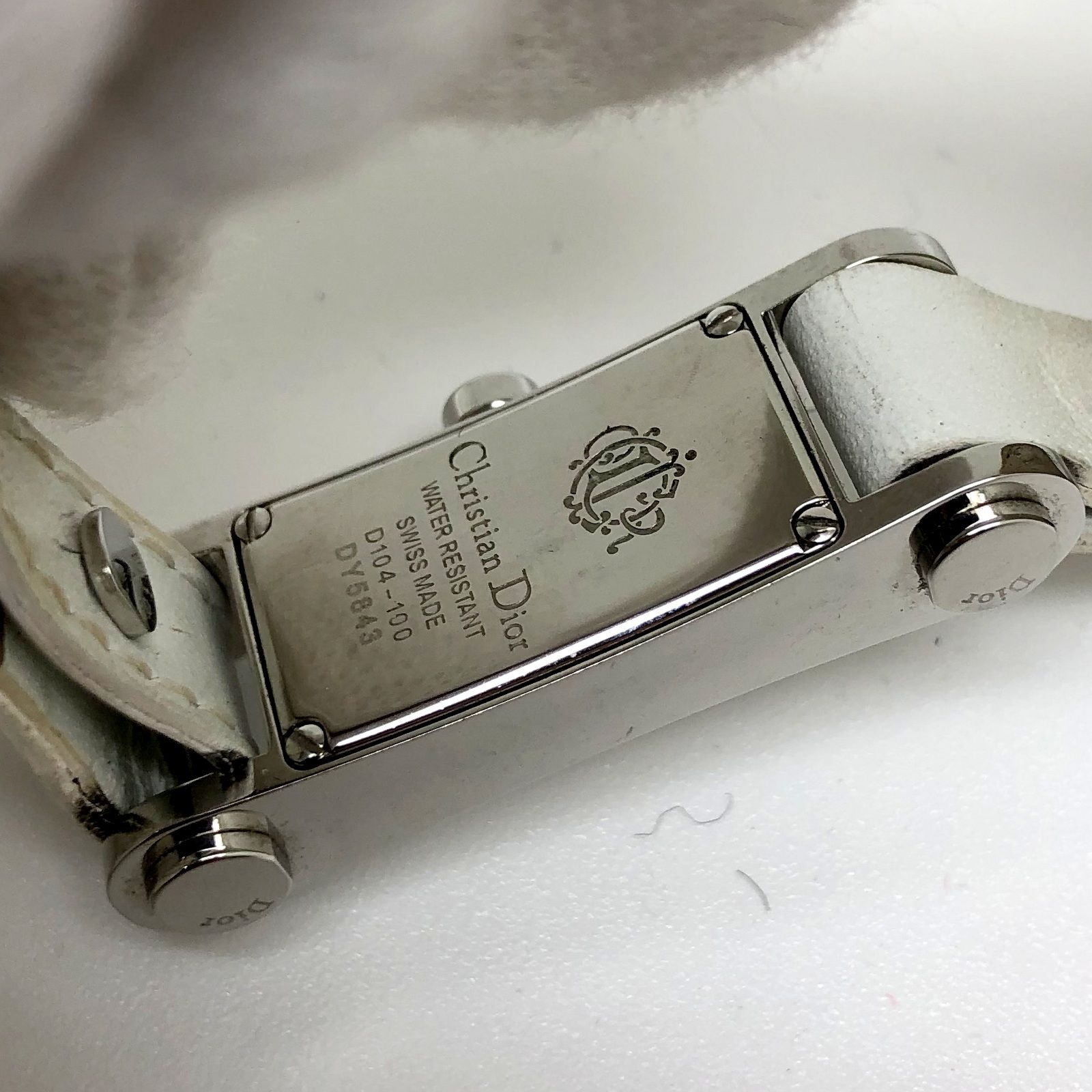 Christian Dior ディオール クォーツ時計 D104-100 クリスチャン・ディオール - D104-100クォーツDior 66] 珍しい