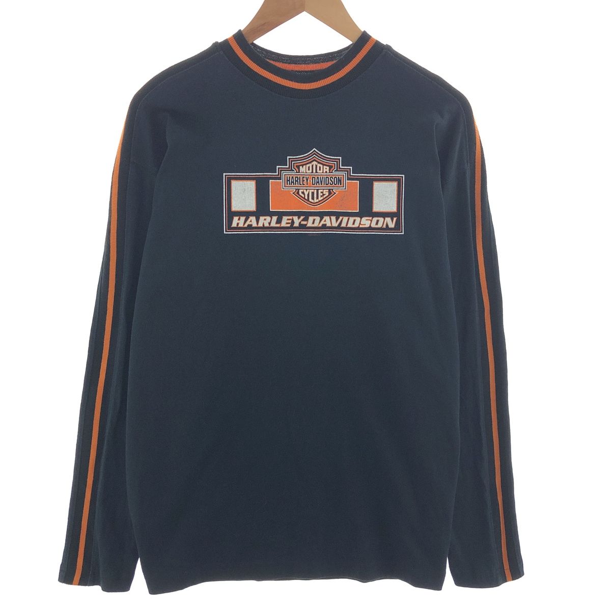 古着 00年代 ハーレーダビッドソン Harley-Davidson ロングTシャツ