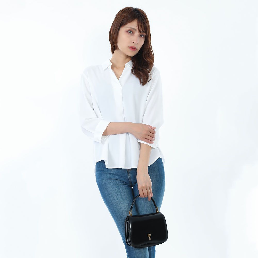 新品 AMI PARIS アミパリス ULL718.AL0139 001 ブラック