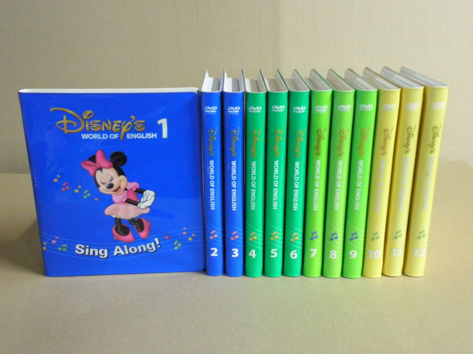 World of English story and songs 1〜12