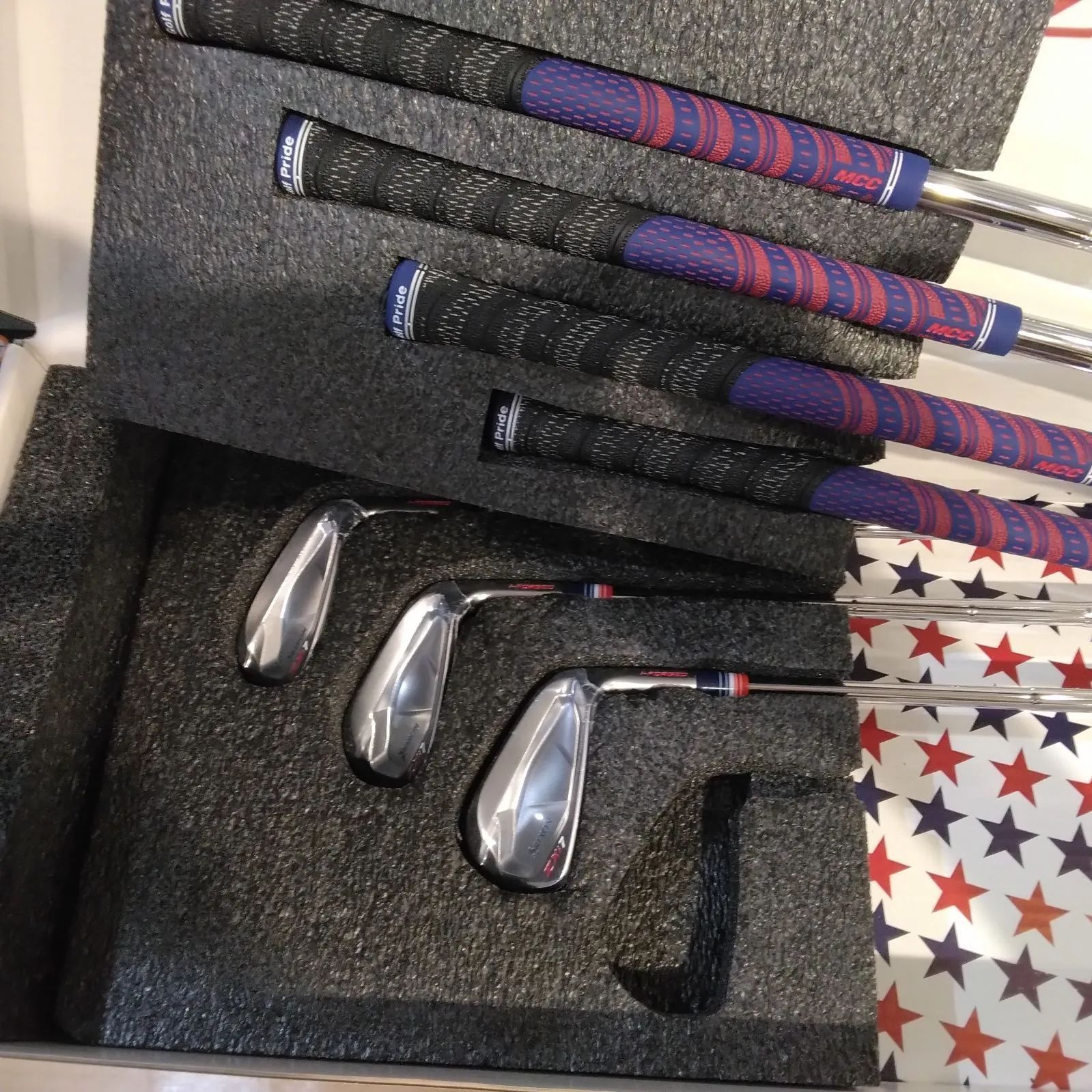 1点物⭕️お安く!◎Custom 5colors FLEX◎8.74 Iset 【新品未使用品】【限定モデル】スリクソン SRIXON ZXi7