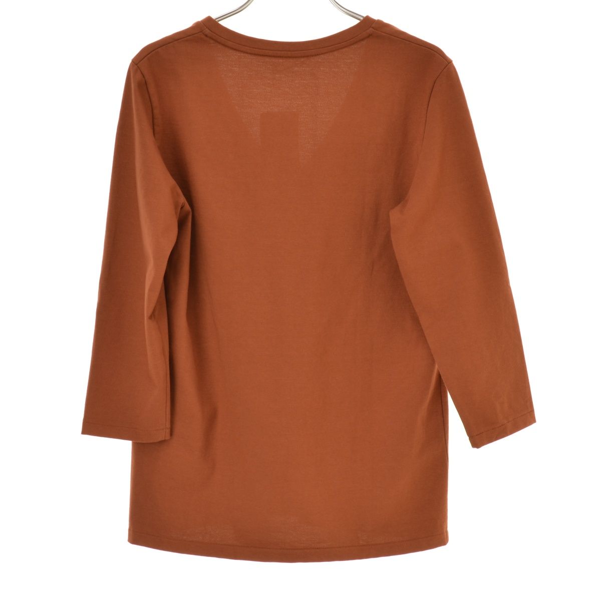 【MUSEdeDEUXIEMECLASSE】20070520904030 Vネック Tシャツ七分袖Tシャツ MUSEdeDEUXIEMECLASSE】20070520904030 Vネック Tシャツ七分袖Tシャツ