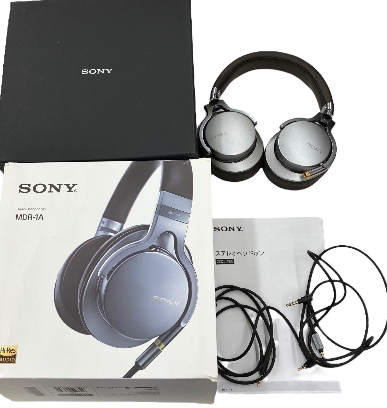 ソニー MDR-1aDAC ほぼ未使用 シルバー SONY MDR-1A(SQ) シルバー