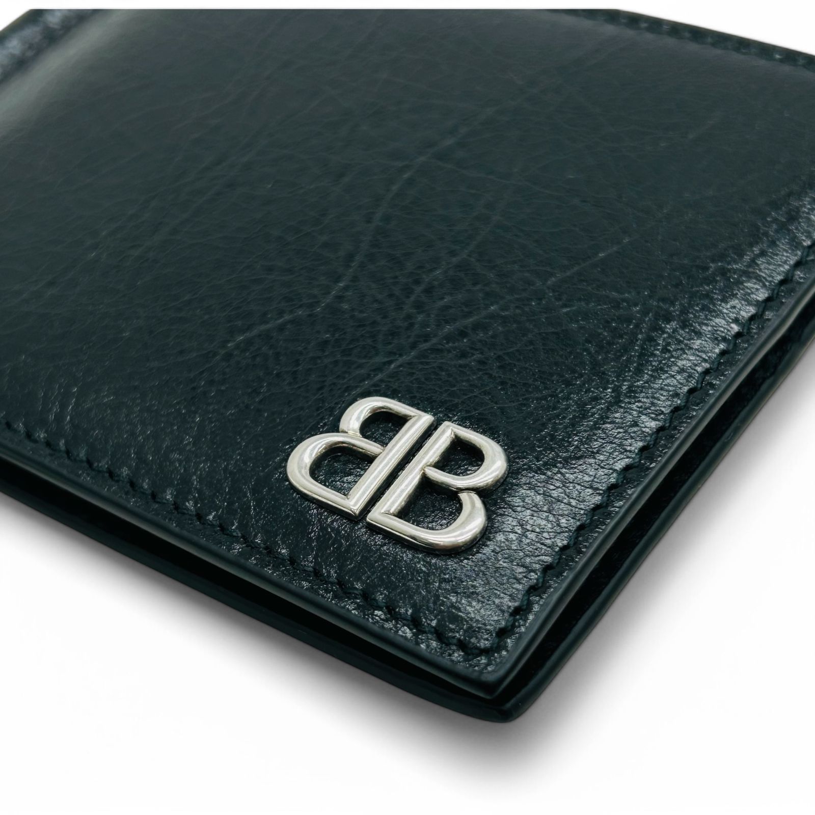 BALENCIAGA BB モナコ ロゴ マネークリップ ウォレット 財布 新品 BALENCIAGA BB モナコ ロゴ マネークリップ ウォレット