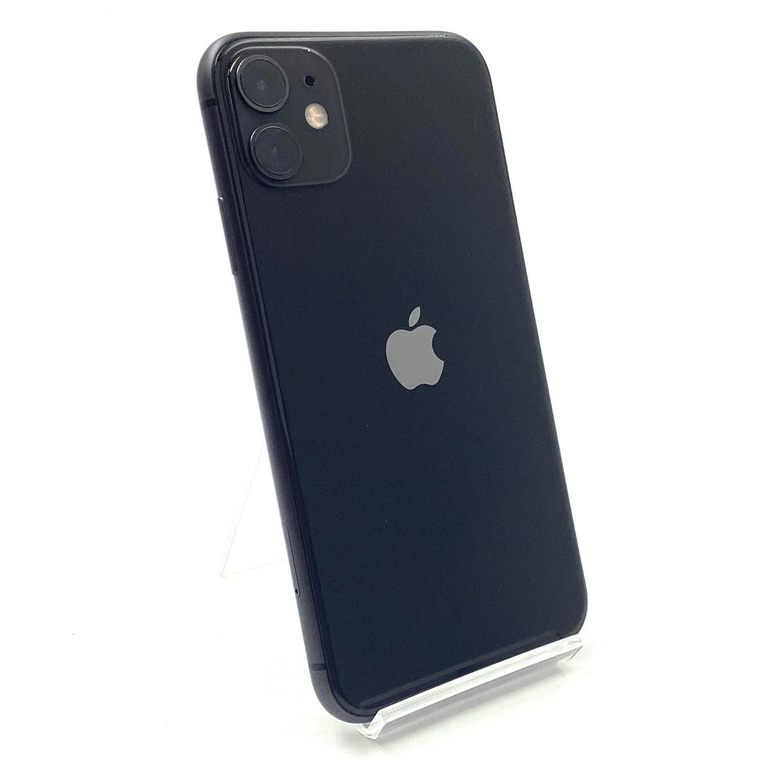 iPhone 11 64GB ブラック Softbank 白ロム 動作確認済 73%【全額返金 
