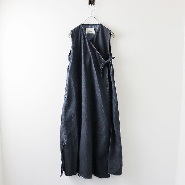 OUTIL ウティ ROBE LEPINE CHECK 炭染料加工 カシュクール