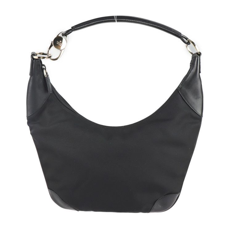 GUCCI グッチ ハンドバッグ 001 4158 ナイロン レザー ブラック