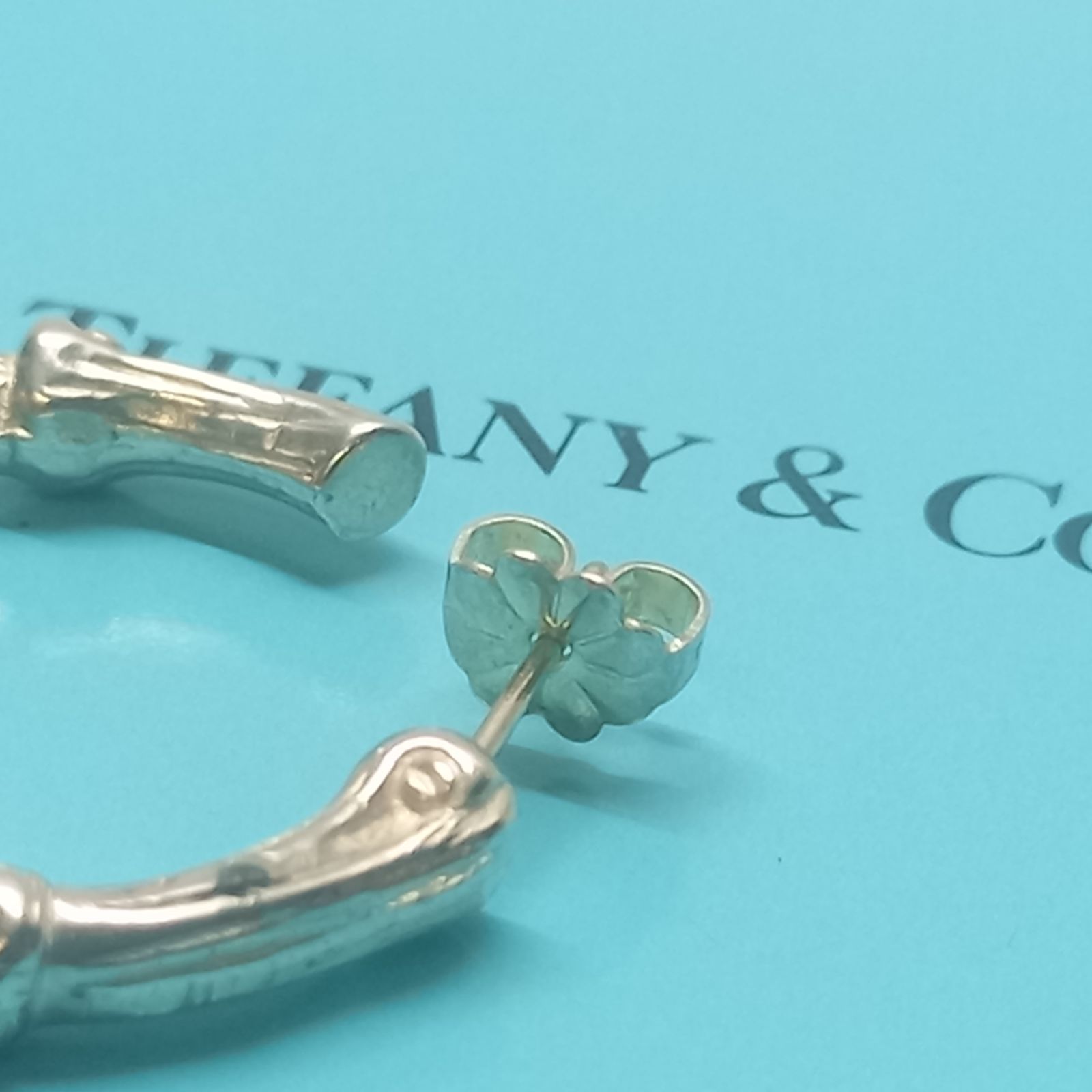 【限定】ティファニー バンブー　フープ　ピアス　シルバー925 楽天市場】TIFFANY&Co. ティファニー バンブー フープ ピアス