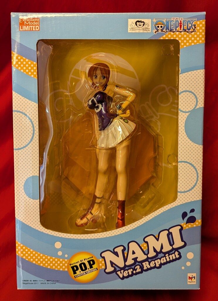 POP【新品】未開封　LIMITEDEDITION ナミVer2Repaint エクセレントモデルLIMITED P.O.P ワンピース”LIMITED EDITION