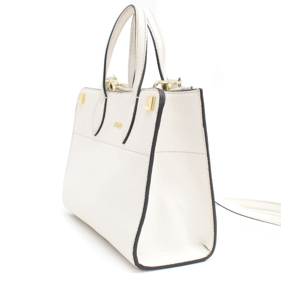 フルラ 2WAY トートバッグ レザー ホワイト FURLA - メルカリ