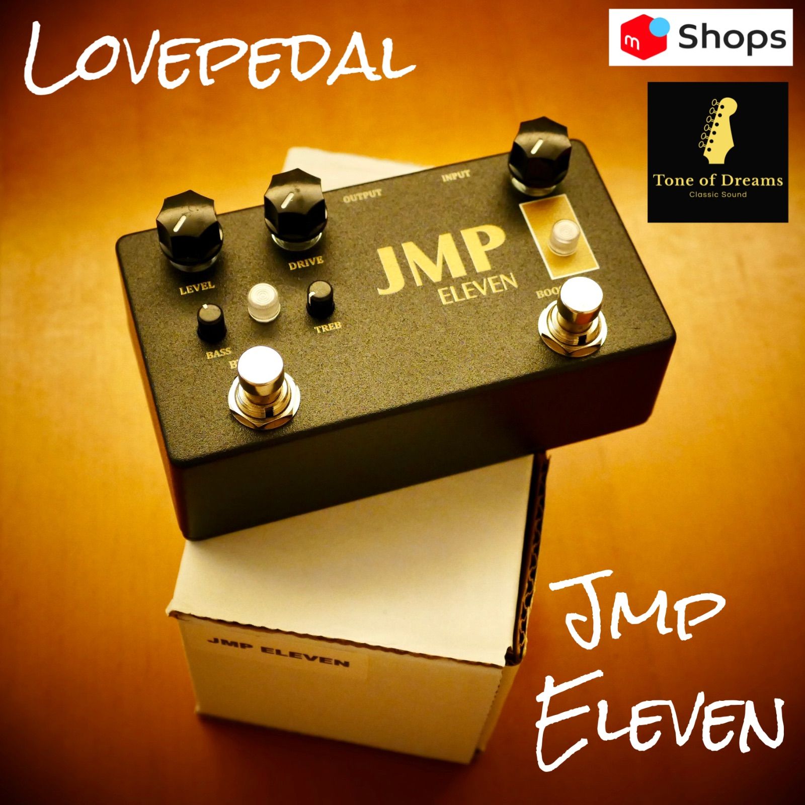 Lovepedal JMP Eleven Marshall Style Overdrive - メルカリ