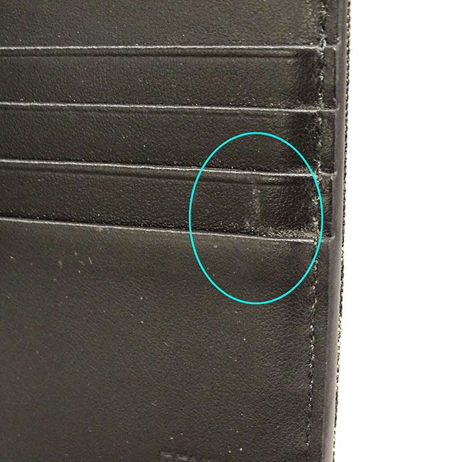 フェンディ FENDI 財布 メンズ ブランド 二つ折り財布 キャンバス  