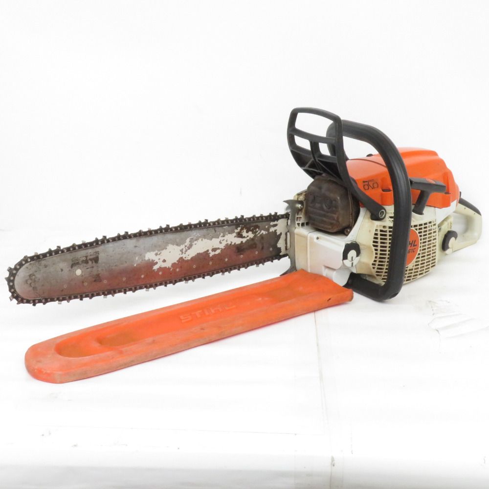 STIHL スチール 50cm 山林向けエンジンチェンソー 排気量50.2cm3 MS261 中古