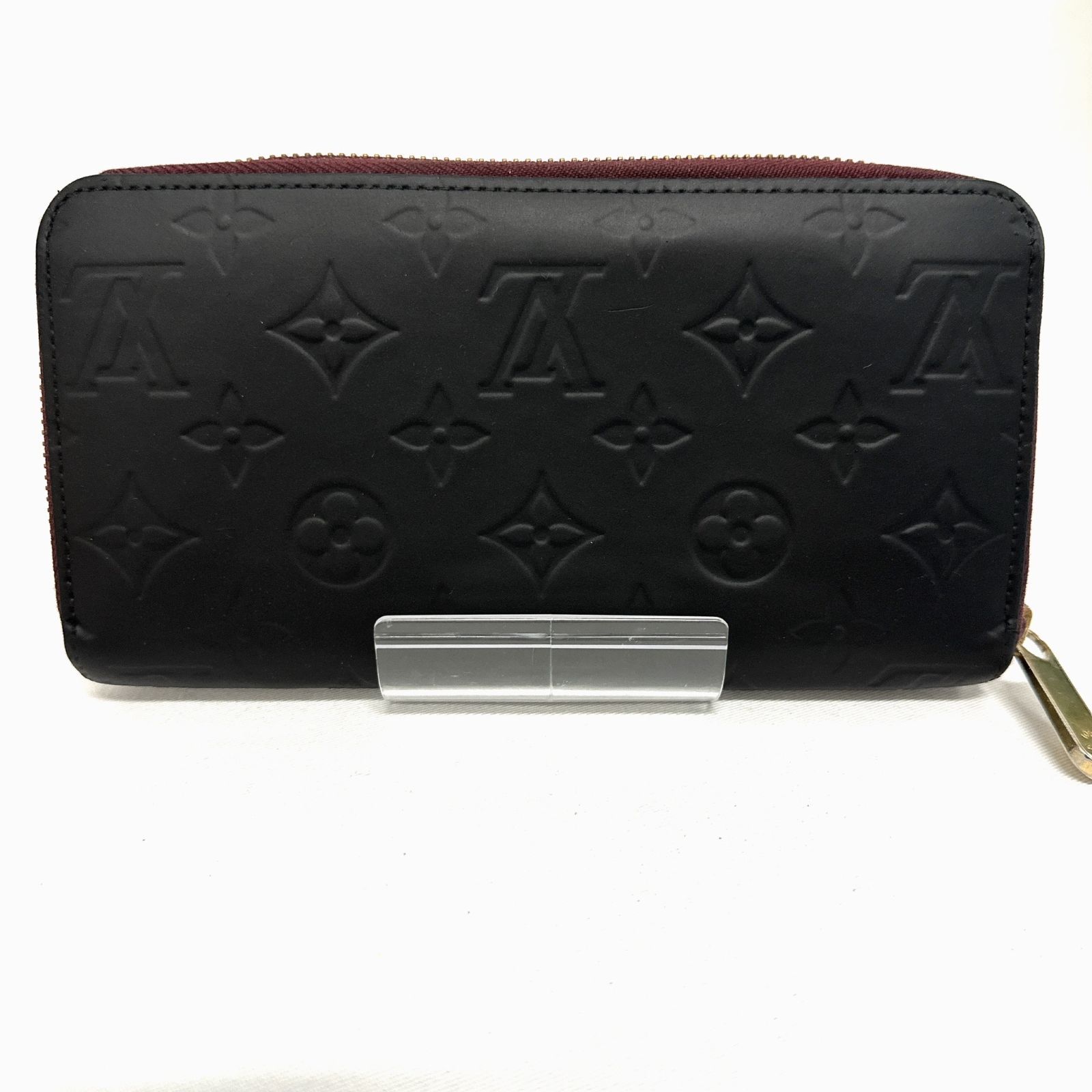 Louis Vuitton ルイヴィトン ヴェルニ ジッピー ウォレット 長財布 M93575 マット ブラック 黒 - メルカリ